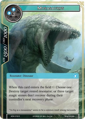 Mosasaurus (ADK-076) [Advent of the Demon King]