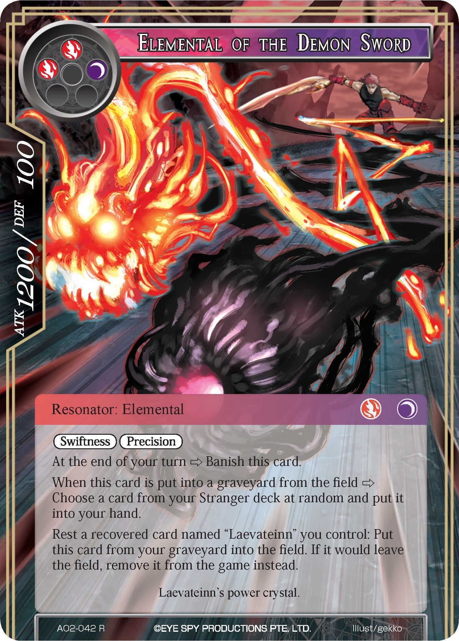 Elemental of the Demon Sword (AO2-042) [Alice Origin II]
