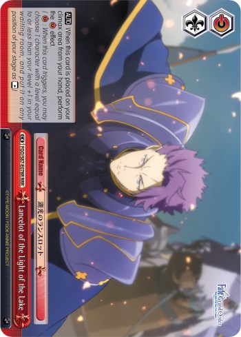Lancelot of the Light of the Lake (FGO/S87-E078R RRR) [Fate/Grand Order THE MOVIE Divine Realm of the Round Table: Camelot]