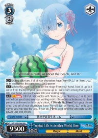 Tropical Life in Another World, Rem (RZ/S55-E060 RR) [Re:ZERO Vol.2]