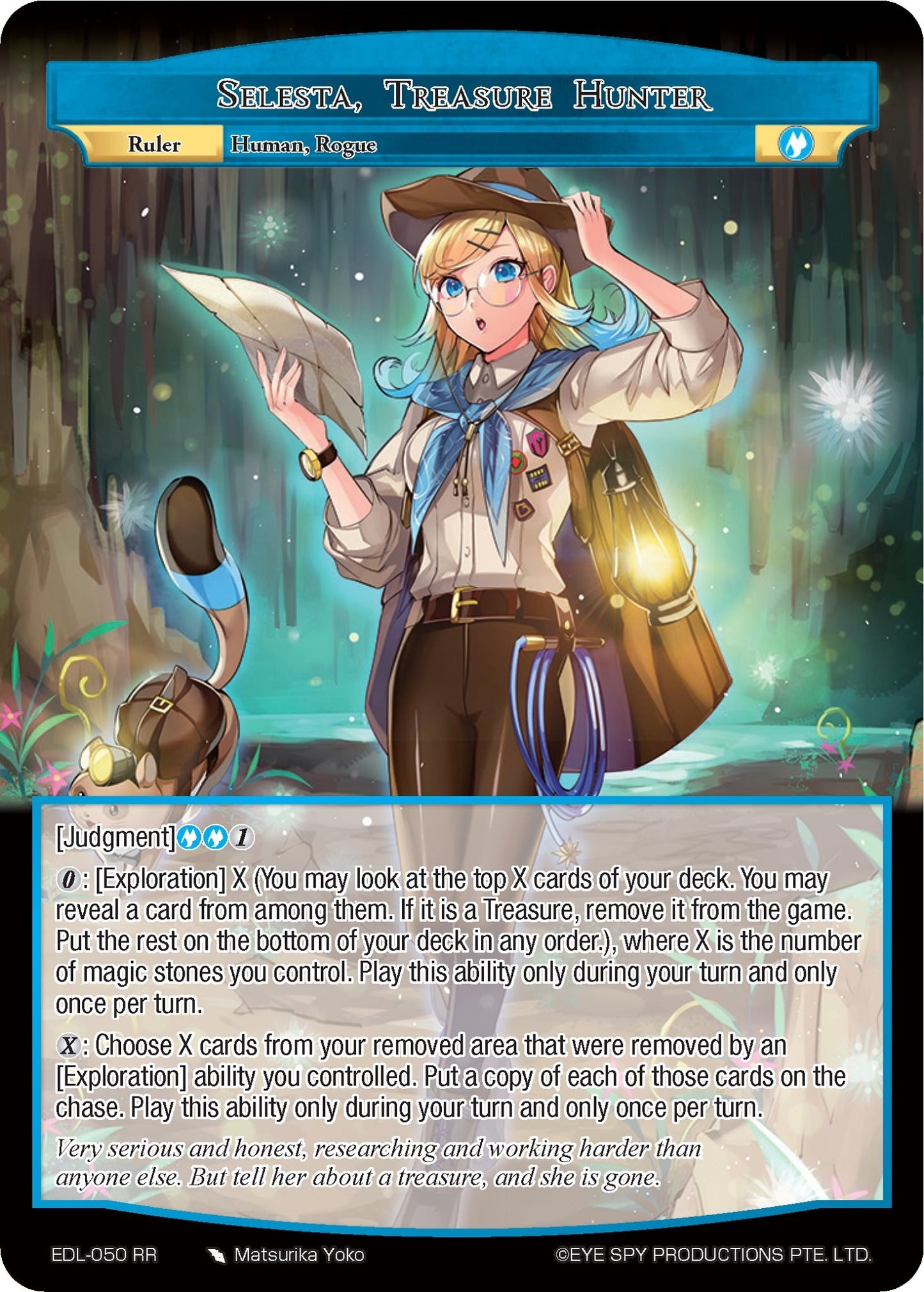 Selesta, Treasure Hunter (EDL-050 RR/JR) [The Epic of the Dragon Lord]