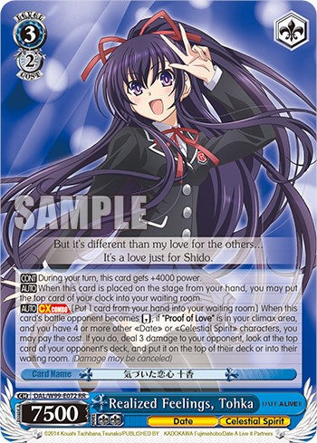 Realized Feelings, Tohka [Date A Live Vol.2]