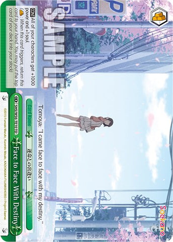 Face to Face With Destiny [Saekano: How to Raise a Boring Girlfriend]