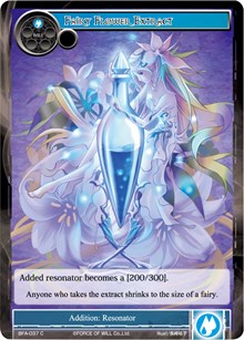Fairy Flower Extract (BFA-037) [Battle for Attoractia]