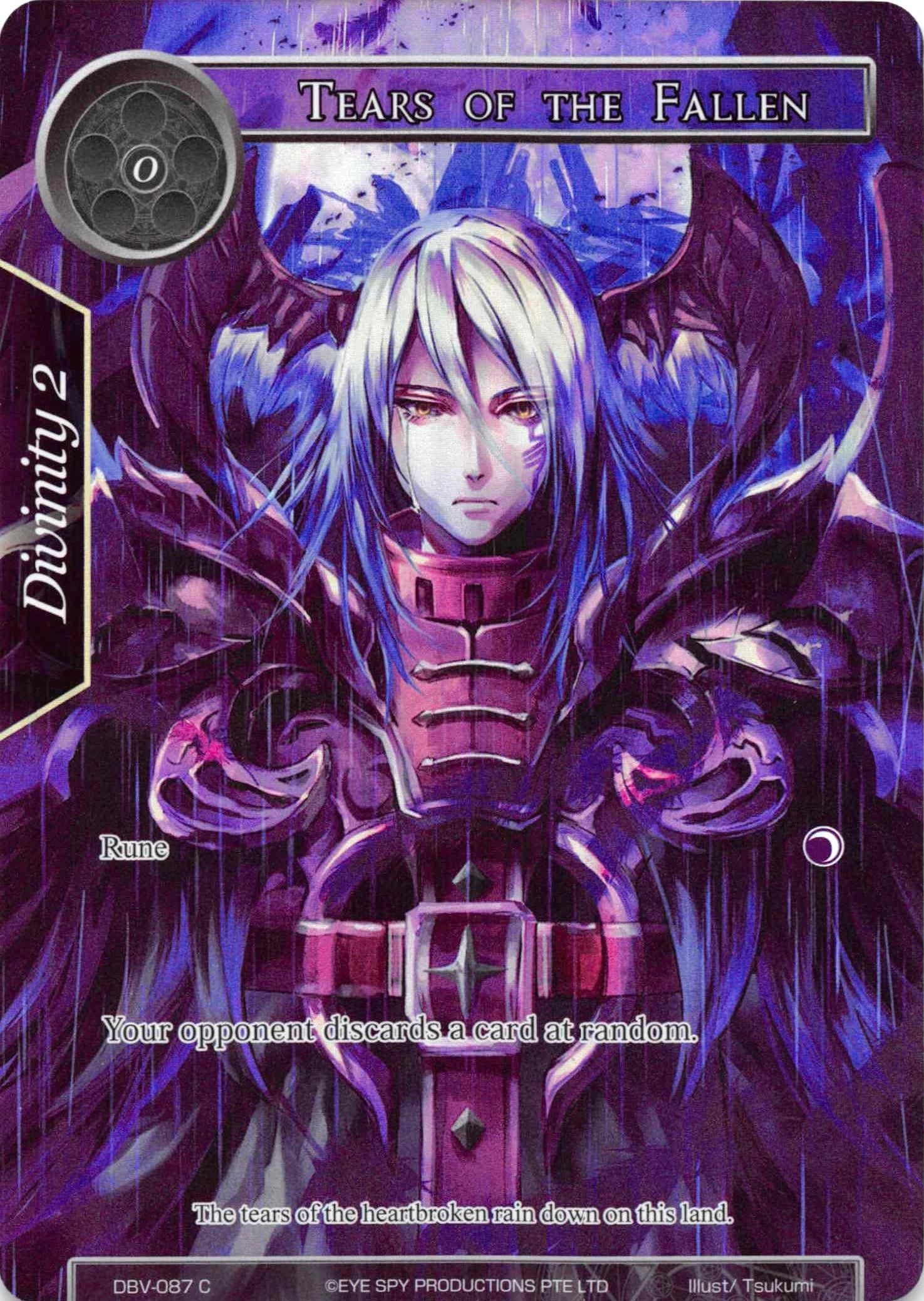 Tears of the Fallen (Full Art) (DBV-087) [The Decisive Battle of Valhalla]
