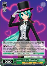 Hatsune Miku "Magician" (PD/S29-E028 RR) [Hatsune Miku: Project DIVA F 2nd]