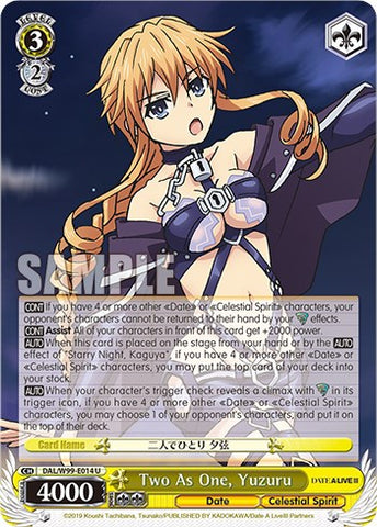 Two As One, Yuzuru [Date A Live Vol.2]