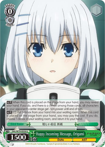 Happy Incoming Message, Origami (DAL/W79-E034 U) [Date A Live]