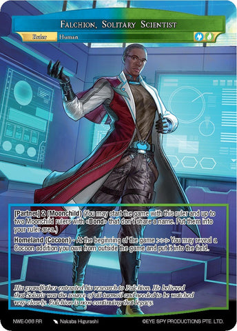 Falchion, Solitary Scientist (NWE-066 RR) [A New World Emerges]