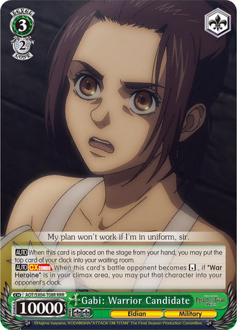Gabi: Warrior Candidate (Foil) [Attack On Titan: Final Season]