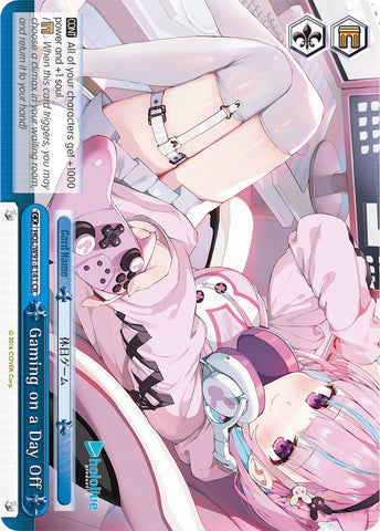 Gaming on a Day Off (HOL/W91-E141 CR) [hololive production]