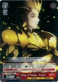 King of Kings, Archer (FZ/S17-E065 U) [Fate/Zero]