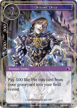Demonic Dead (ENW-074) [Echoes of the New World]