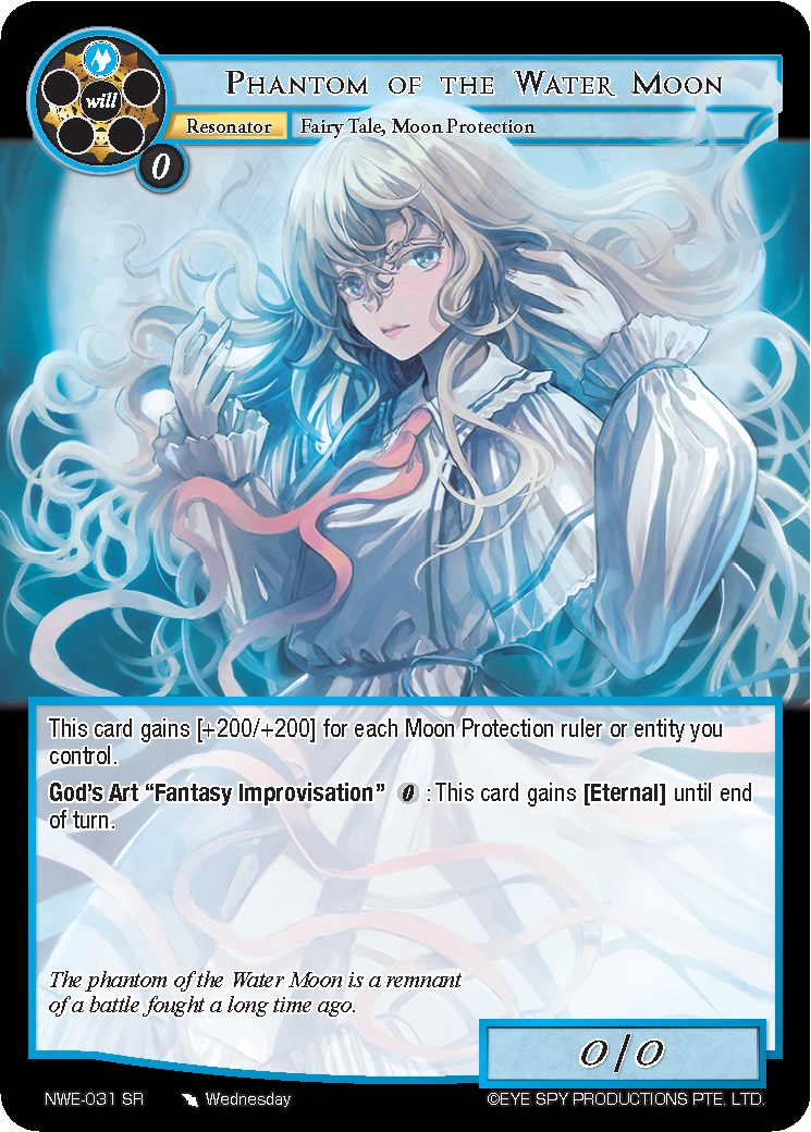 Phantom of the Water Moon (NWE-031 SR) [A New World Emerges]