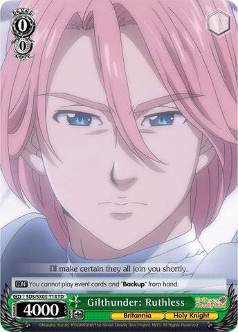 Gilthunder: Ruthless (SDS/SX03-T14 TD) [The Seven Deadly Sins]