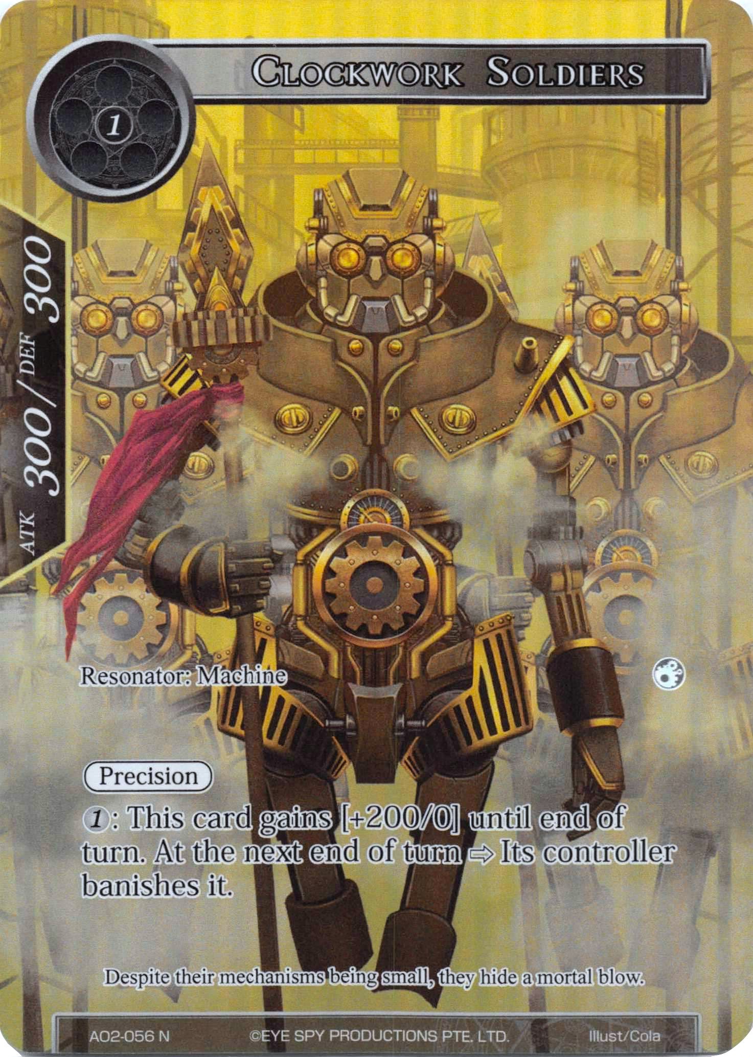 Clockwork Soldiers (Full Art) (AO2-056) [Alice Origin II]
