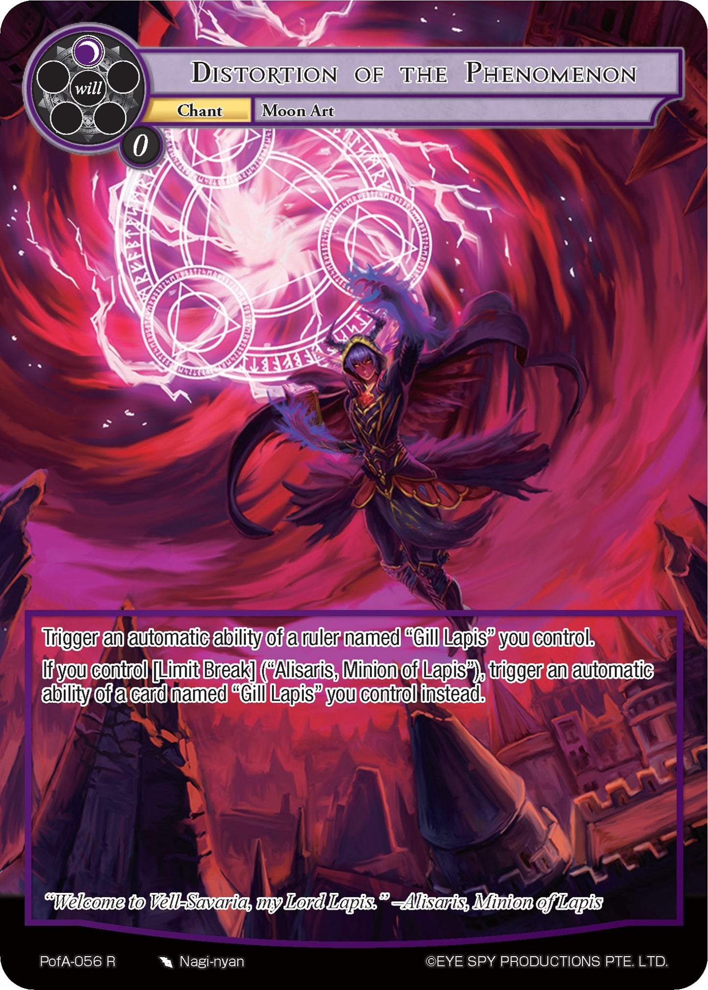 Distortion of the Phenomenon (Full Art) (PofA-056) [Alice Origin IV: Prologue of Attoractia]