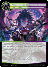 Night of the Legendary Vampire // End of Night (Secret) (NWE-SEC5 JR) [A New World Emerges]