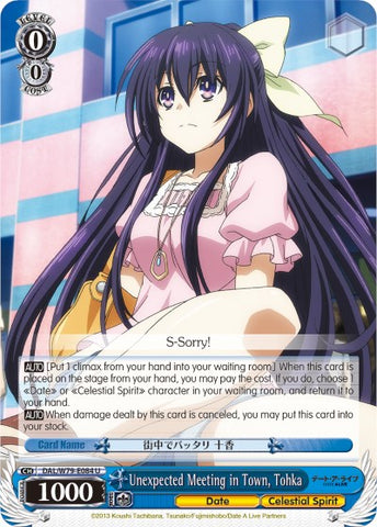 Unexpected Meeting in Town, Tohka (DAL/W79-E084 U) [Date A Live]