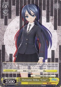 Hatsune Miku "Liar" (PD/S29-E011 U) [Hatsune Miku: Project DIVA F 2nd]