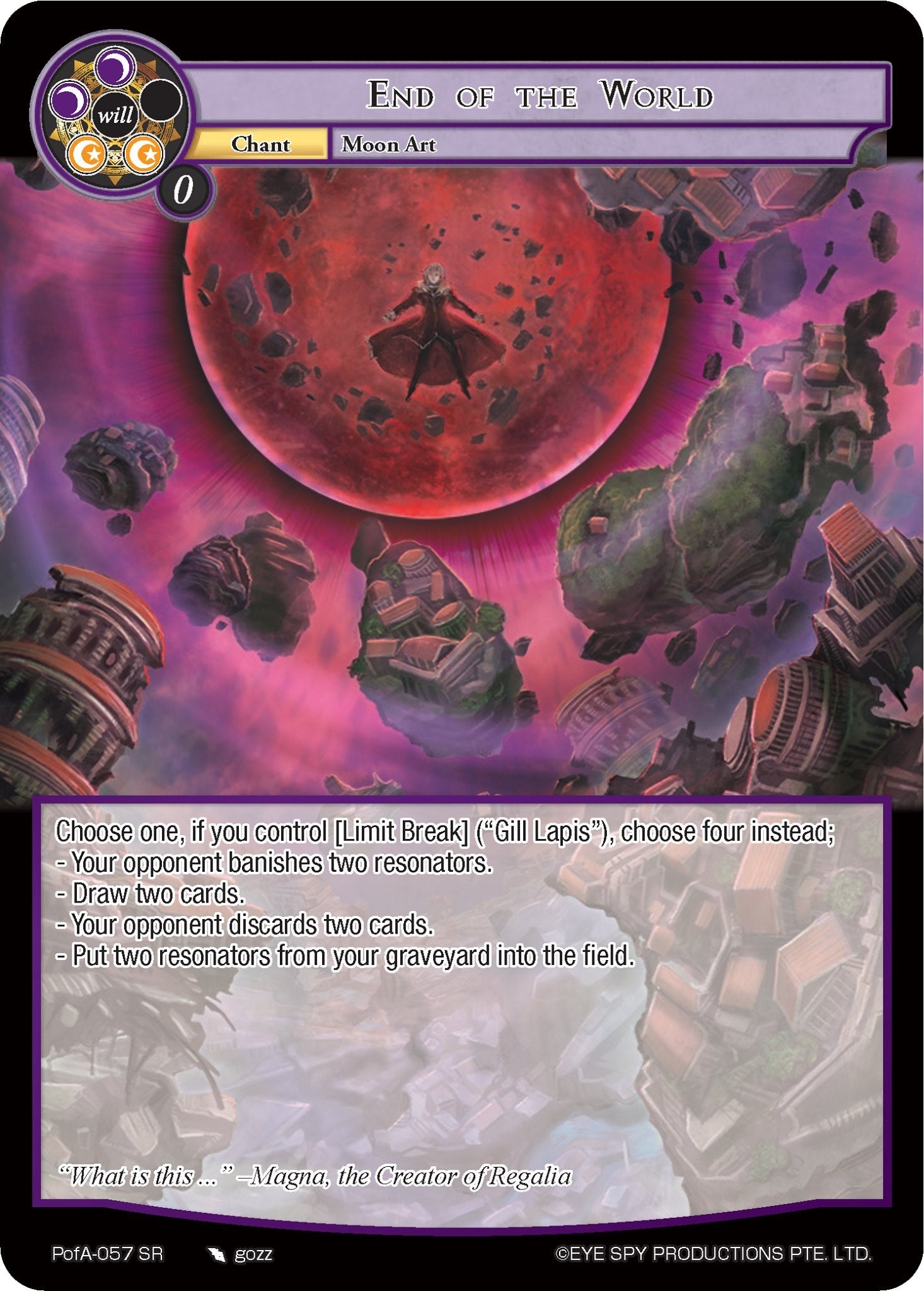 End of the World (PofA-057) [Alice Origin IV: Prologue of Attoractia]
