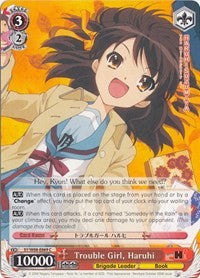 Trouble Girl, Haruhi (SY/W08-E069 C) [The Melancholy of Haruhi Suzumiya]
