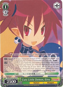 Cute Little Demon, Etna (DG/EN-S03-E052 R) [Disgaea]
