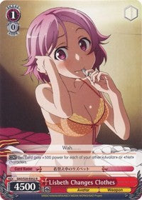 Lisbeth Changes Clothes (SAO/S20-E052 R) [Sword Art Online]