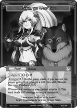 Lunya, the Wolf Girl // Nyarlathotep, the True False Legend (Uber Rare) (SDL2-007/J) [Curse of the Frozen Casket]