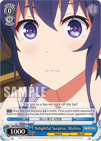 Delightful Surprise, Michiru [Saekano: How to Raise a Boring Girlfriend]