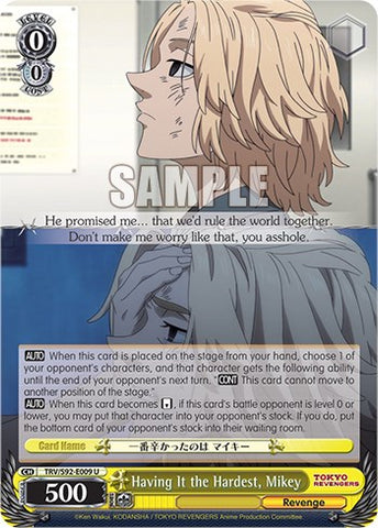 Having It the Hardest, Mikey (TRV/S92-E009 U) [Tokyo Revengers]