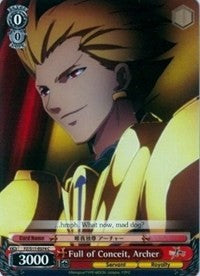 Full of Conceit, Archer (FZ/S17-E074 C) [Fate/Zero]