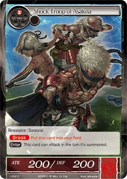 Shock Troop of Asakna (1-052) [The Dawn of Valhalla]