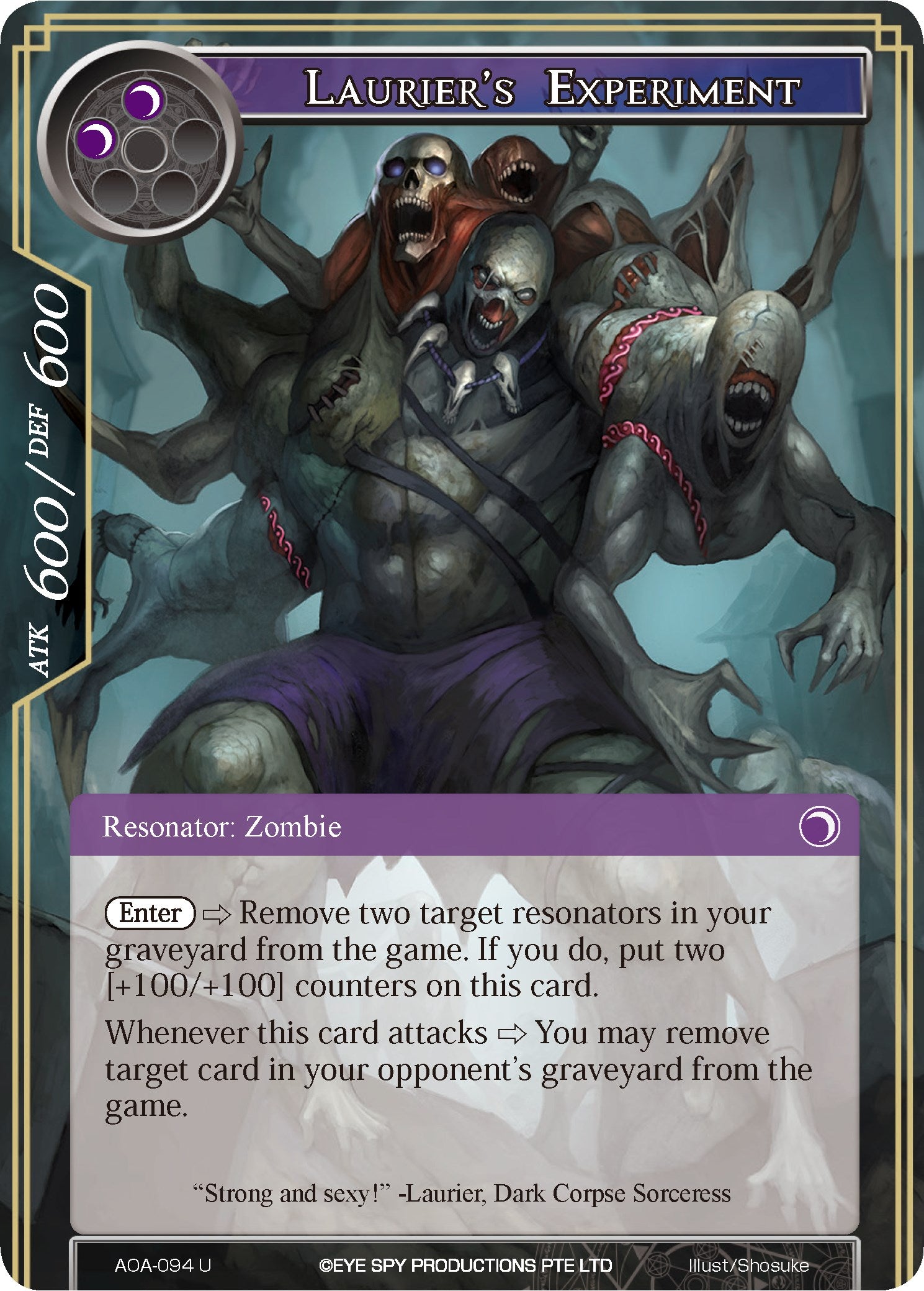 Laurier's Experiment (AOA-094) [Awakening of the Ancients]