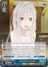 Bathtime! Emilia (RZ/S46-E066 R) [Re:ZERO]